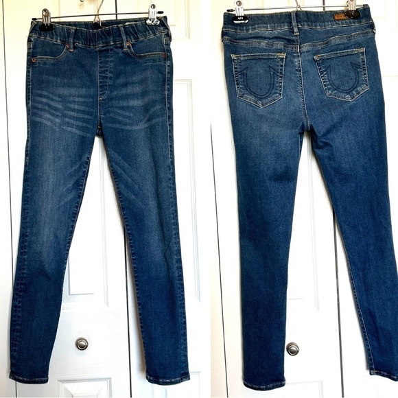 True Religion Runway Legging in Jegging Blue Size Medium - Picture 4 of 15